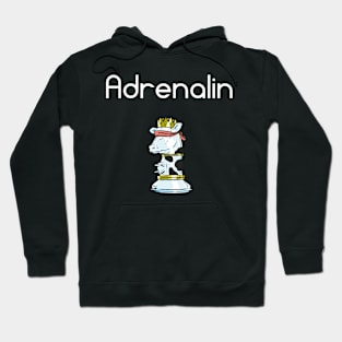 Adrenalin Chess Cow (dark) Hoodie